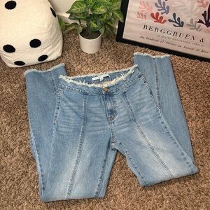 Celebrity Pink Light Blue High Rise Jeans